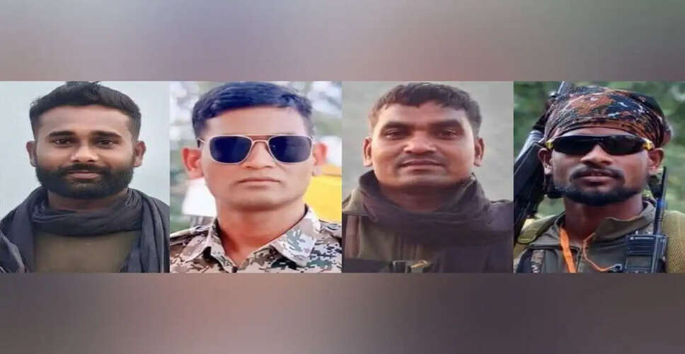 Tragic IED Blast Claims Lives of Four Security Personnel in Chhattisgarh
