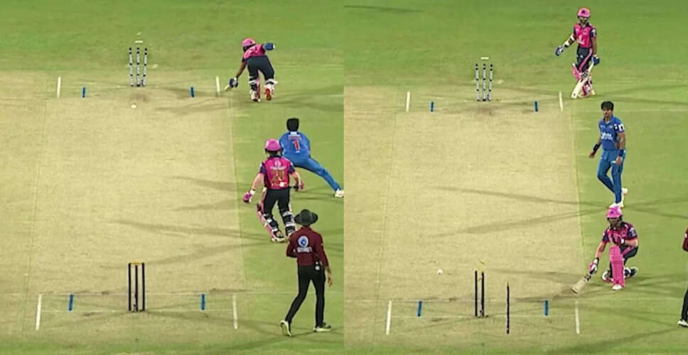 Unusual Run-Out Stuns Fans in Maharashtra Premier League Match