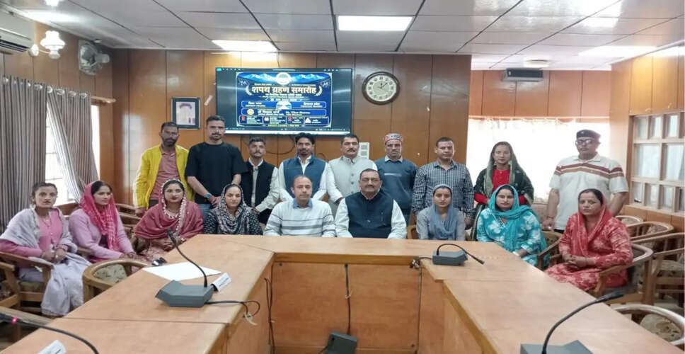 New Panchayat Samiti Members Sworn in at Bharmaur Block Ceremony