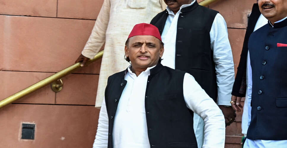 Akhilesh Yadav Urges Transparency in Voter List Revision in Uttar Pradesh