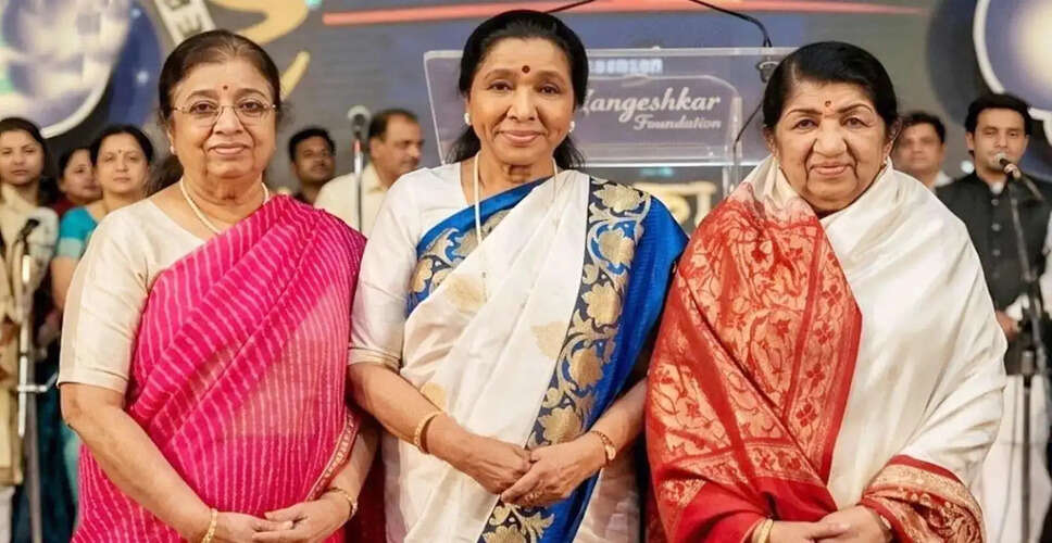 Usha Mangeshkar Reflects on the Legacy of Her Late Sisters Lata and Asha