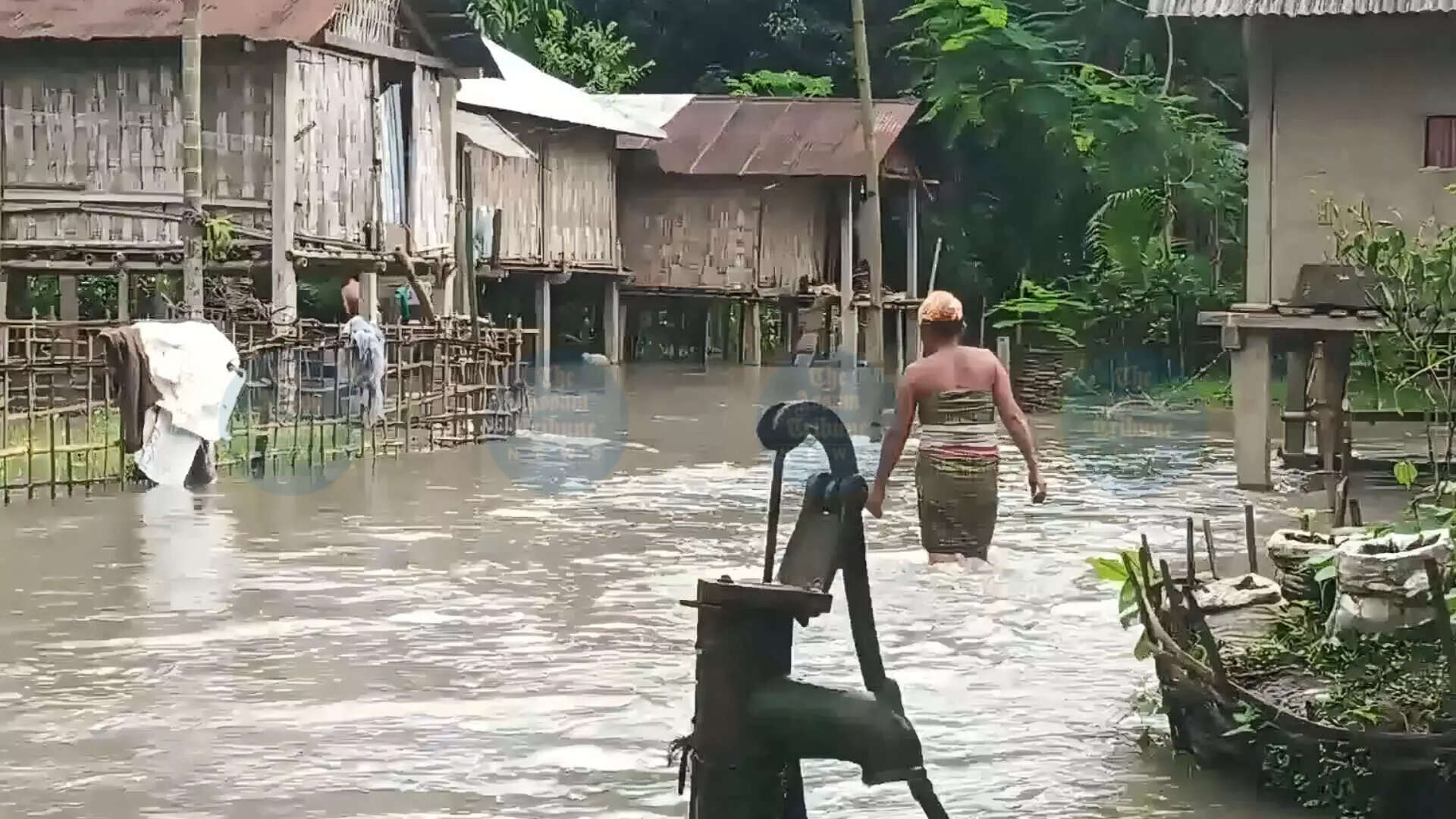 Severe Flooding Hits Assam, Displacing Residents and Causing Damage