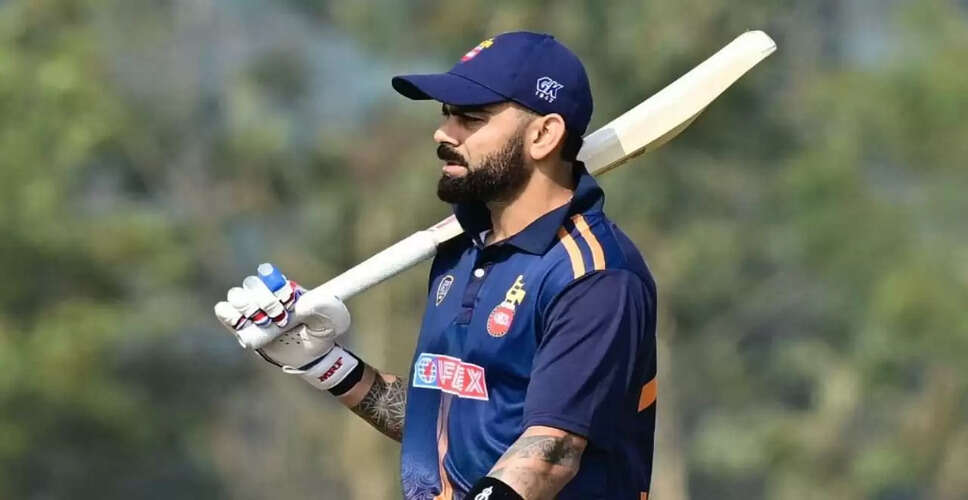 Virat Kohli Shines in Vijay Hazare Trophy Comeback