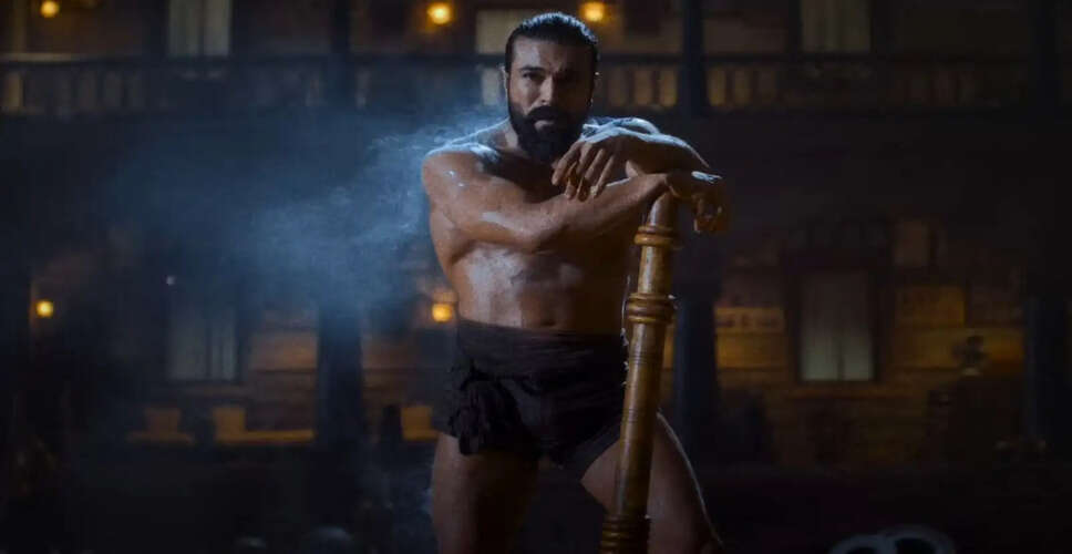 Ram Charan Shines in the Anticipated Telugu Film 'Peddi'