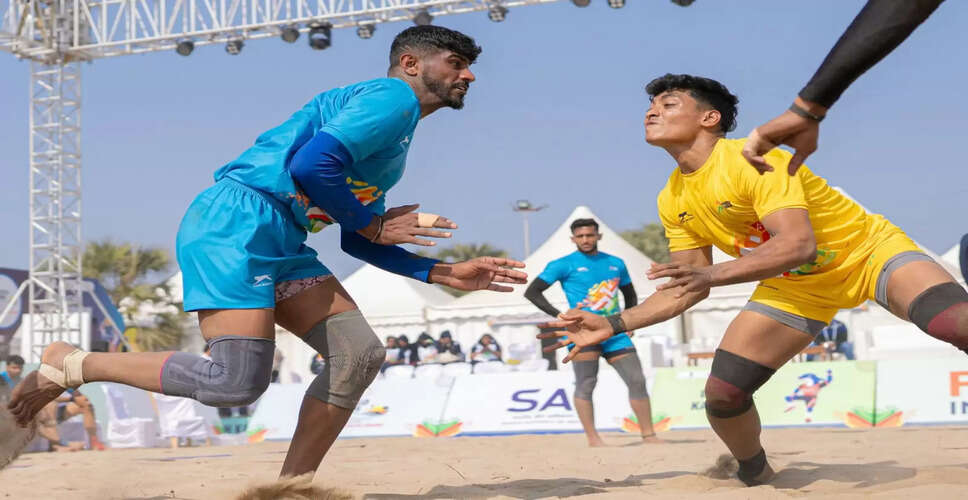Maharashtra's Dadaso Pujari Shines at Khelo India Beach Games 2026