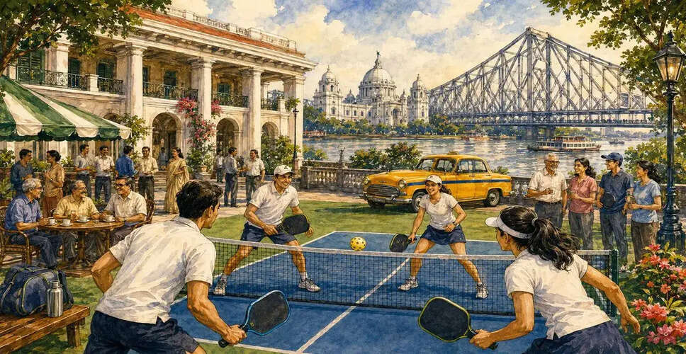 Revitalizing Kolkata's Clubs: The Rise of Pickleball