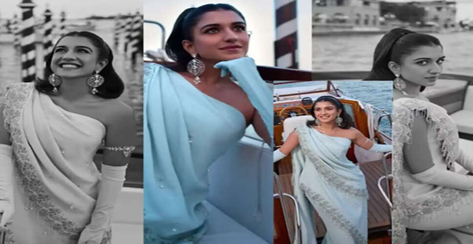 Radhika Merchant's Elegant Appearance at the Venice Biennale
