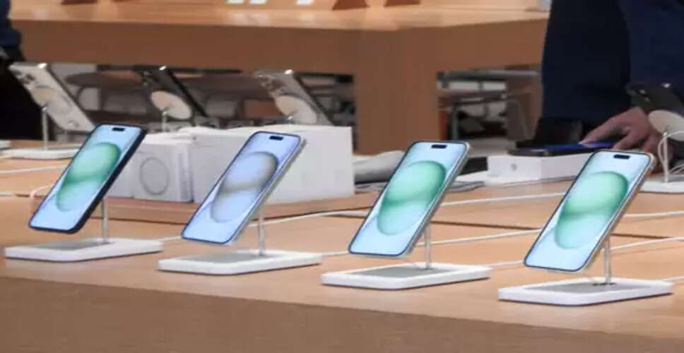 Apple clocks 36 pc growth in iPhone shipments in India in H1 2025: Industry data