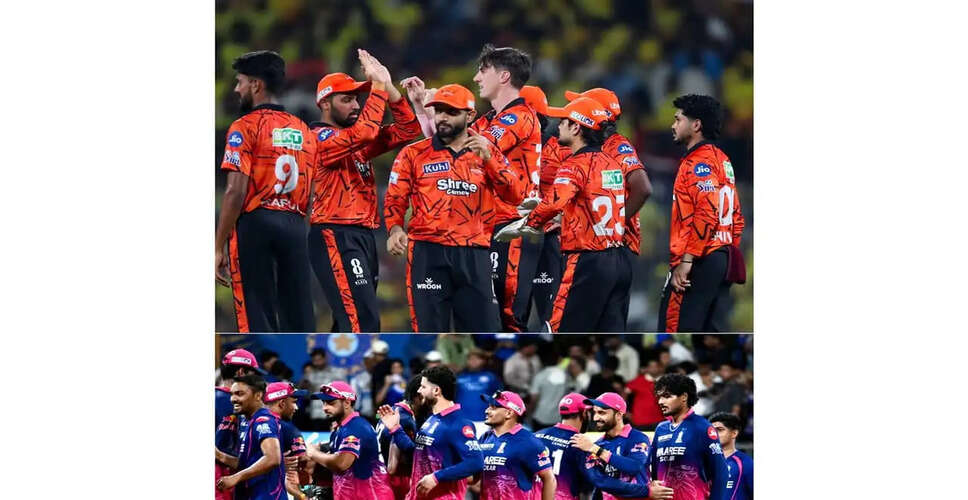 Sunrisers Hyderabad Opt to Bowl First Against Rajasthan Royals in IPL 2026 Eliminator