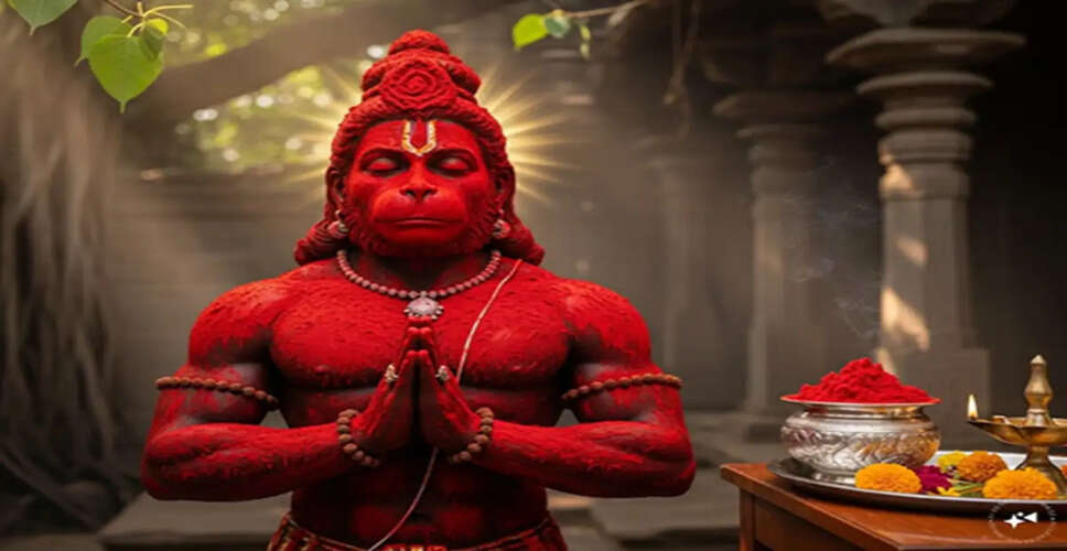 The Significance of Offering Vermilion to Lord Hanuman