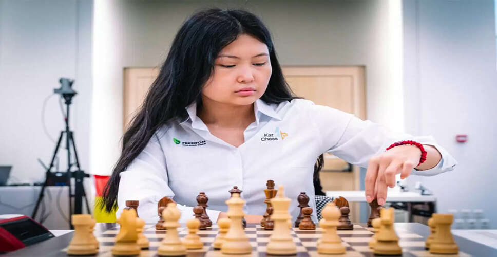 Bibisara Assaubayeva Set to Make History at Norway Chess Women 2026