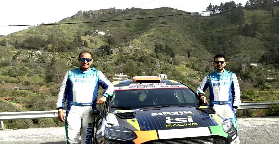 Indian Rallying Team Set for Historic WRC3 Debut at Rally Islas Canarias 2026