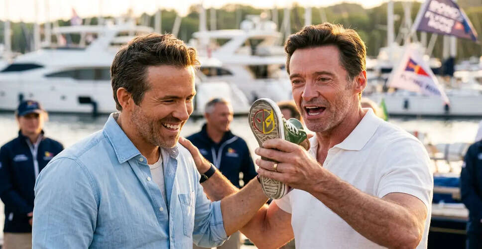 Hugh Jackman and Ryan Reynolds' Hilarious Take on the 'Shoey' Tradition!