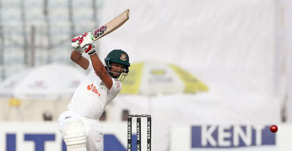 Bangladesh Dominates Day 1 of First Test Against Pakistan