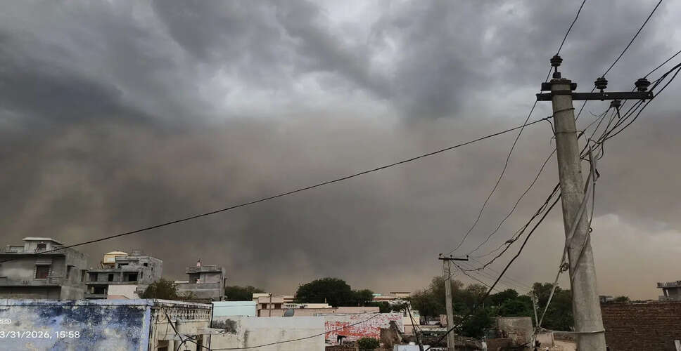 Weather Shift in Rajasthan: Rain and Strong Winds Expected