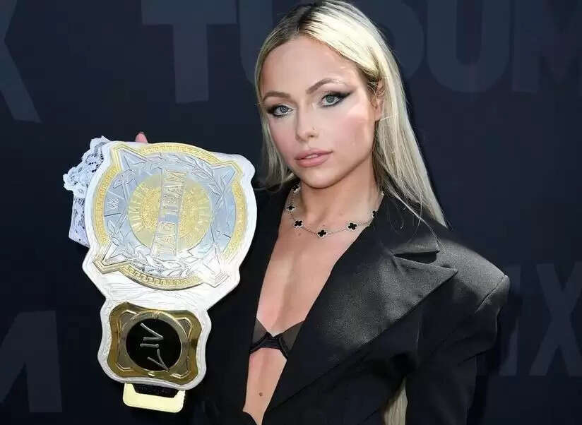 WWE Stars Liv Morgan and Rhea Ripley Create Buzz at Netflix Tudum 2025
