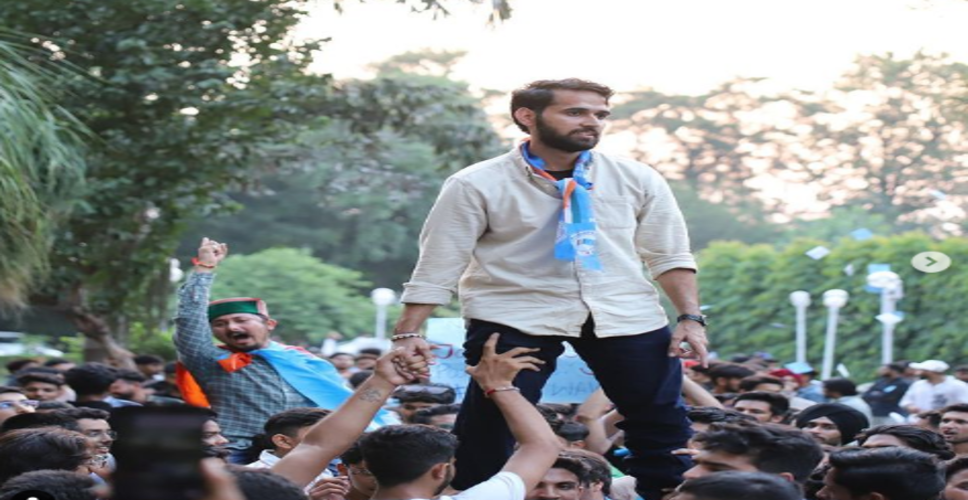 NSUI’s Jatinder Singh elected as president of Panjab University