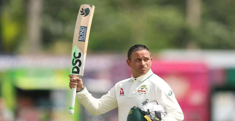 Usman Khawaja Announces Retirement After Stellar 14-Year International Cricket Career