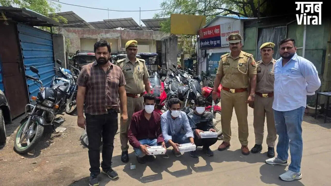 Noida Police Uncovers Interstate Gang Behind Vehicle Thefts and Mobile Snatching