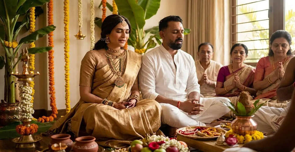 Karishma Tanna and Varun Bangera Celebrate Their Joyous Godh Bharai Ceremony!