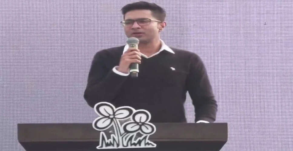 Abhishek Banerjee Accuses BJP of Hindering Helicopter Flight Ahead of Rally