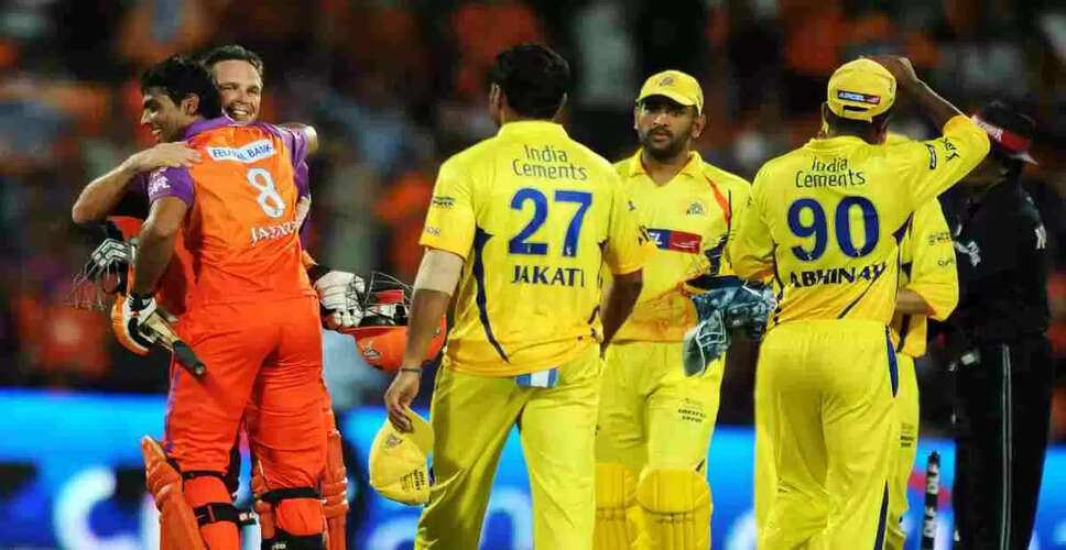 Bombay High Court Rules in Favor of Kochi Tuskers Kerala, BCCI Faces Major Financial Setback