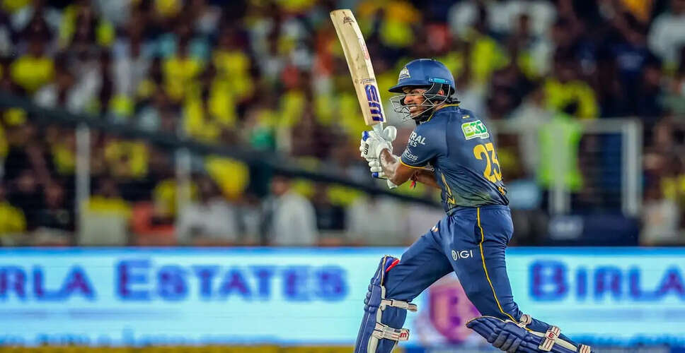 Sai Sudharsan Shines in IPL 2026 with Stellar Performance Against CSK