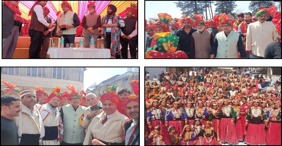 Palampur Celebrates Historic Holi Fair with Vibrant Procession