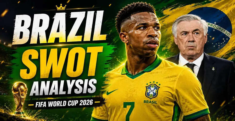 Brazil's Quest for Glory at the 2026 FIFA World Cup: A SWOT Analysis