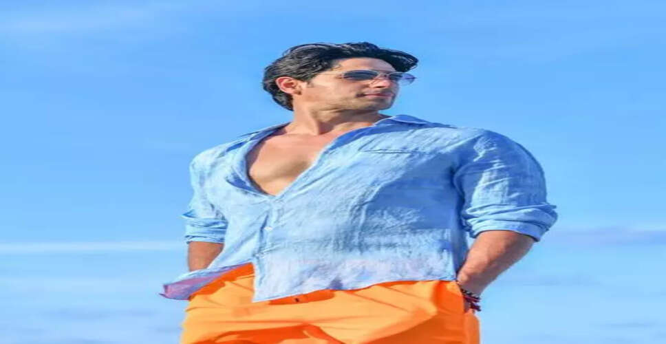 Sidharth Malhotra Celebrates Birthday with Heartfelt Wishes from Kiara Advani