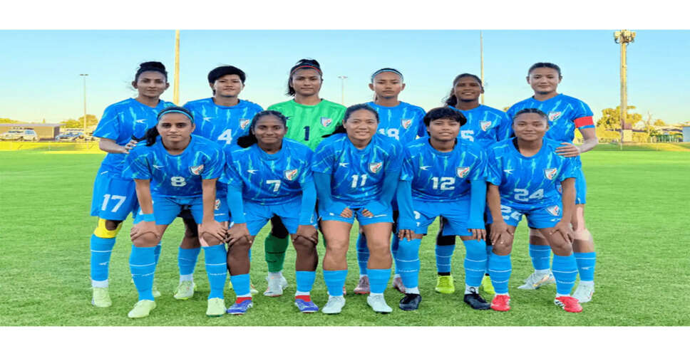 Indian Women's Football Team Triumphs Over Perth Azzurri in Friendly Match