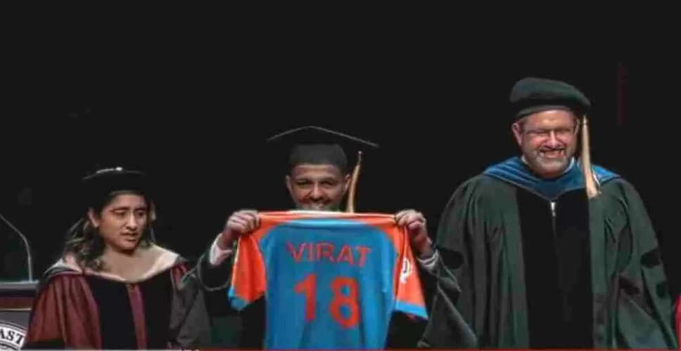 Virat Kohli Inspires Fans Worldwide: Graduation Celebration in His Jersey