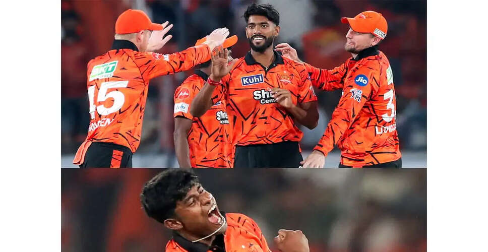 Debutants Shine as Sunrisers Hyderabad Triumph Over Rajasthan Royals