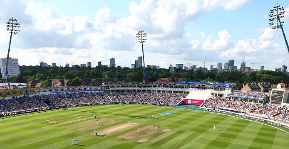 India Aims to Equal Series Against England in Crucial Birmingham Test