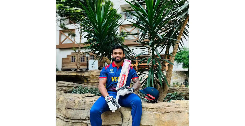 Kushal Bhurtel Joins Elite Club with Six Sixes in T20I Match