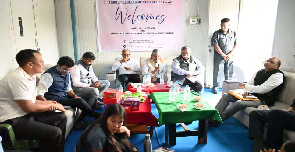 Commission of Inquiry Conducts Visit to Assess Manipur Violence Impact