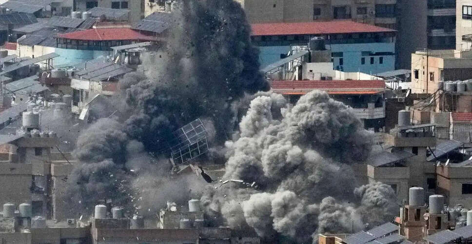 Intensifying Conflict: Israeli Air Strikes Hit Beirut and Southern Lebanon