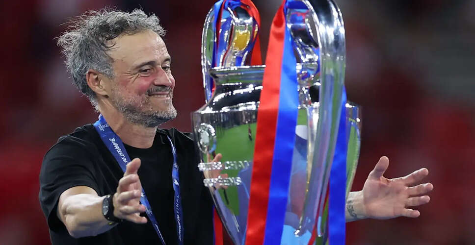 PSG Makes History with UEFA Champions League Victory Under Luis Enrique