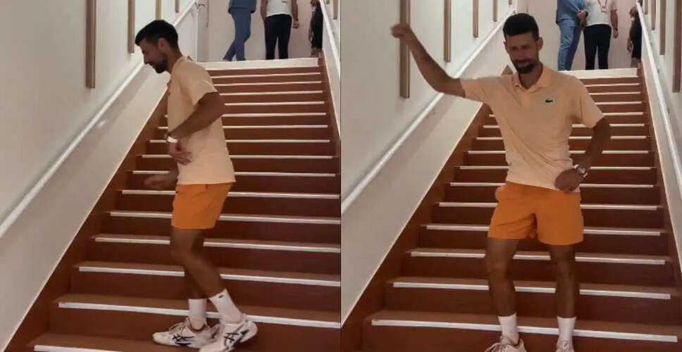 Novak Djokovic Celebrates French Open Win with Iconic Moonwalk