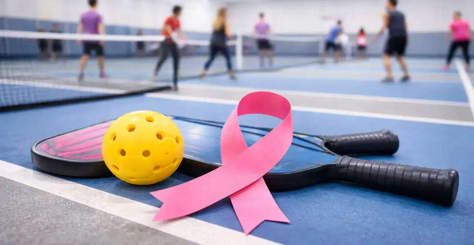 Community Unites for Breast Cancer Fundraiser Through Pickleball Event