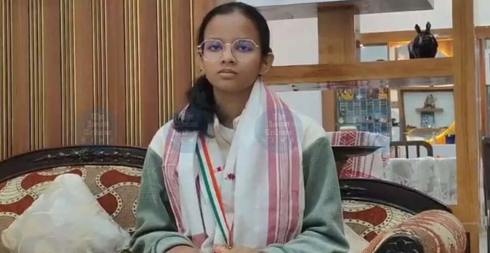 Jorhat Student Honored with Prime Minister&rsquo;s National Child Award for Innovative Agricultural Solutions