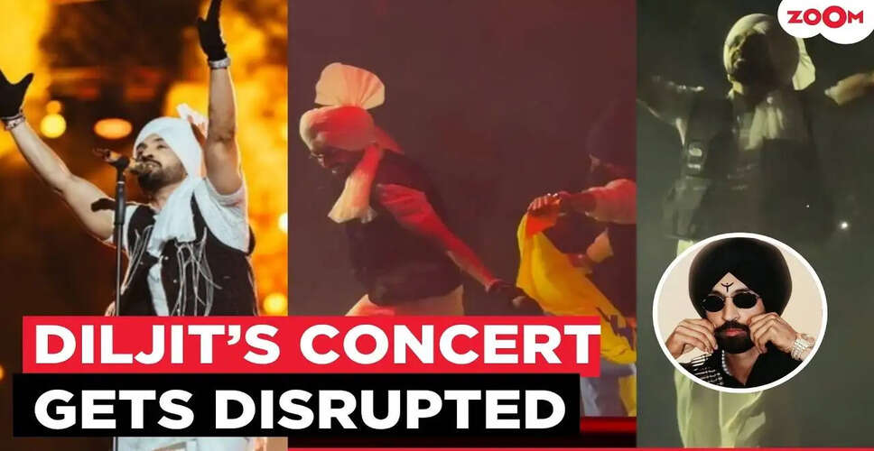 Diljit Dosanjh's World Tour Faces Pro-Khalistan Protests: What Happened in San Francisco?