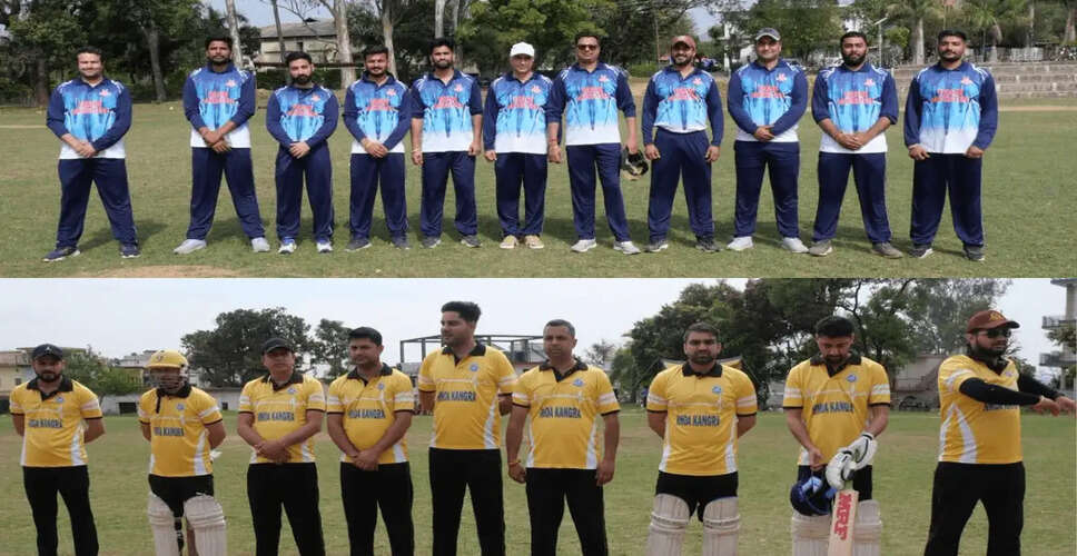 Dhauladhar Cricket Cup 2.0 Semifinals: Agriculture Department Secures Spot