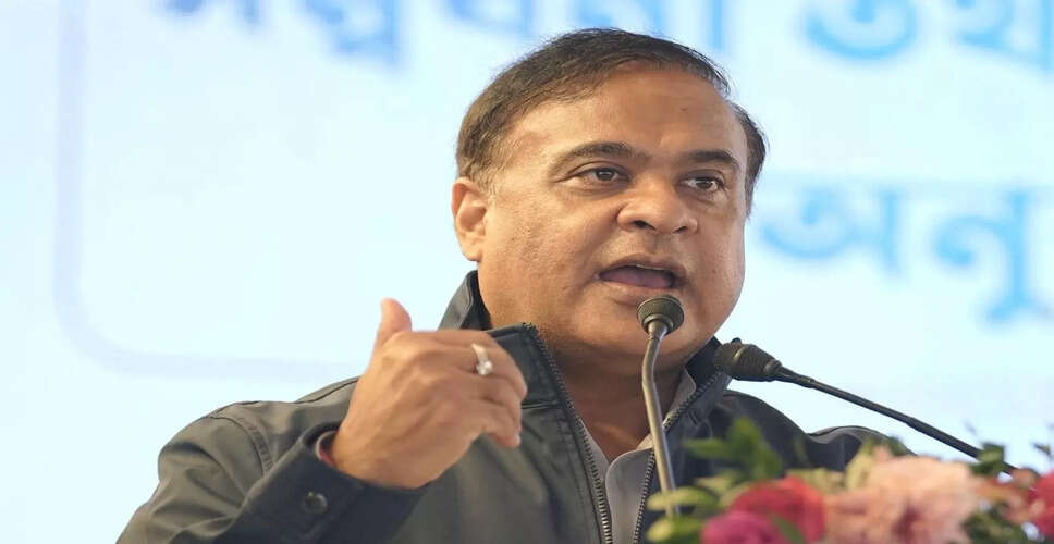 Assam CM Expresses Concern Over Violence Against Hindus in Bangladesh