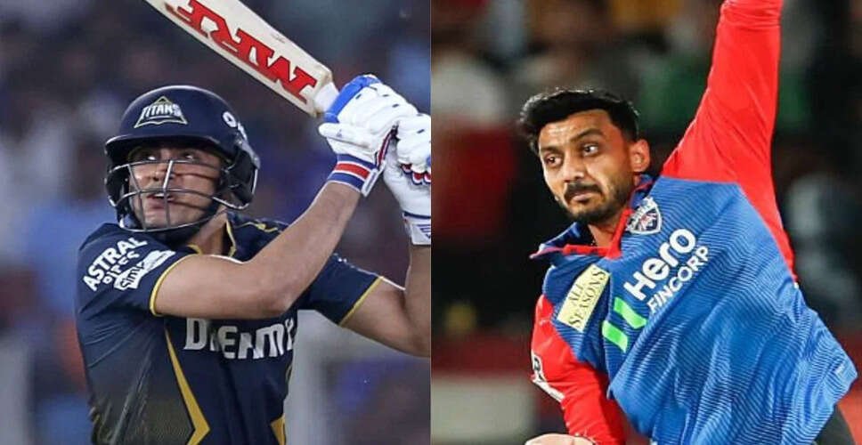 Delhi Capitals vs Gujarat Titans: Axar Patel Opts to Bowl First in IPL Clash