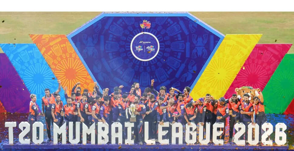 MSC Maratha Royals Triumph Again in T20 Mumbai League Final