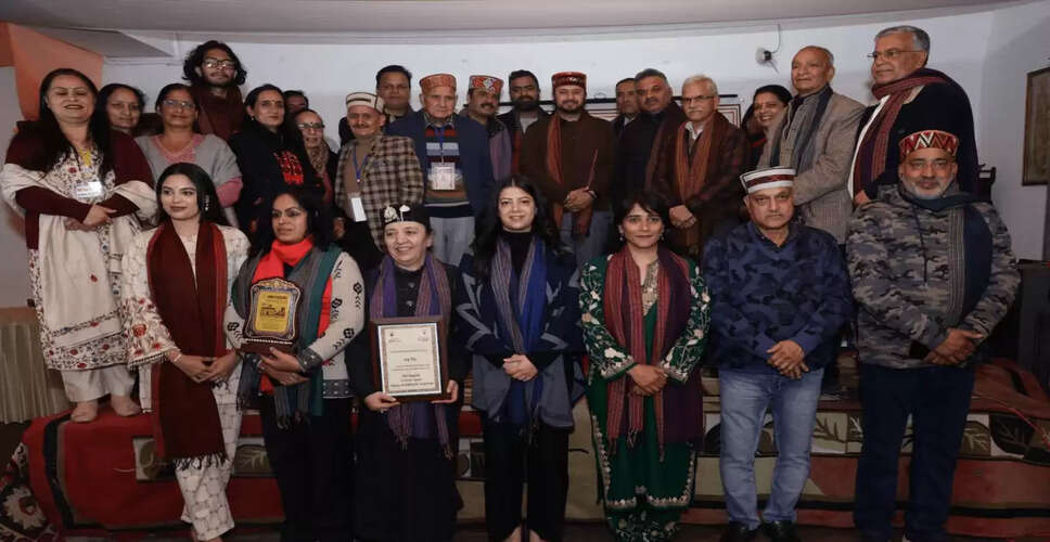 Celebrating Cultural Heritage: INTACH Mandi Honors Local Artists and Writers