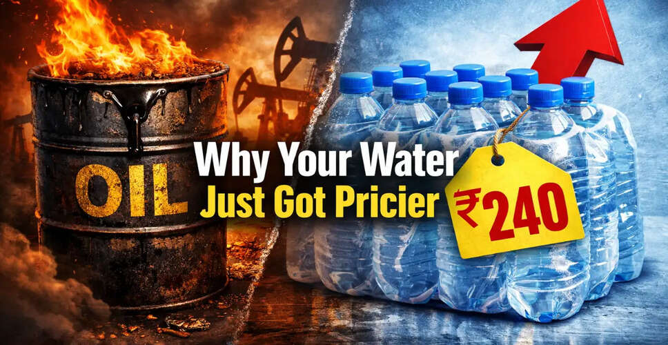 Rising Costs of Bottled Water in India Amid Global Tensions