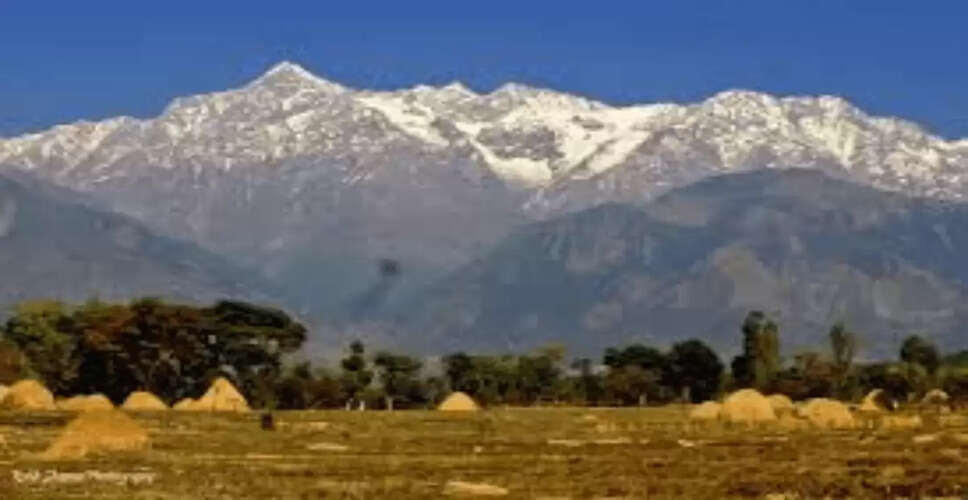 Dharamshala Experiences Record Warm December Day Amid Winter Concerns