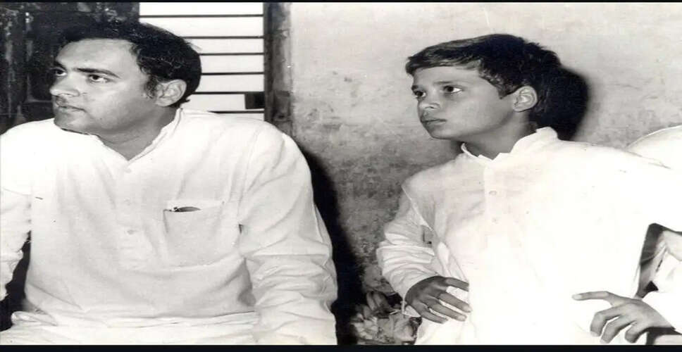 Rahul Gandhi Honors Rajiv Gandhi on His 35th Death Anniversary